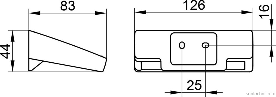 Держатель для туалетной бумаги Keuco Aveno 14662 черный матовый