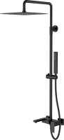 Душевая стойка Boheme Qubic 478-B matt black