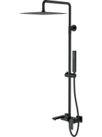 Душевая стойка Boheme Qubic 478-B matt black