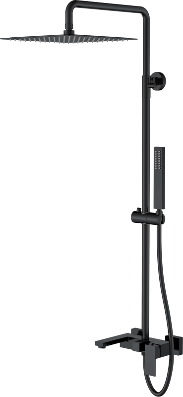 Душевая стойка Boheme Qubic 478-B matt black