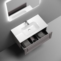 Тумба под раковину Sancos подвесная Very 90 Doha Soft VR90SM