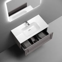 Тумба под раковину Sancos подвесная Very 90 Doha Soft VR90SM