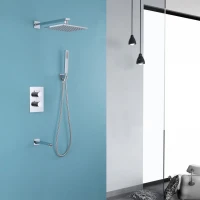 Душевой комплект Abber Weiss Insel AF8050 С ВНУТРЕННЕЙ ЧАСТЬЮ, хром