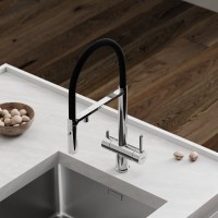 Смеситель для кухни Sancos Imola SC4010CH с гибким изливом, хром