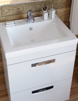 Тумба с раковиной Vigo Plaza Plaza 60 2 ящика Тумба с раковиной Vigo Plaza Plaza 60 2 ящика