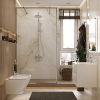 Душевая стойка BOND Circle B01-8800 хром