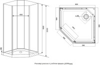 Душевая кабина Timo Premium ILMA 709 без крыши
