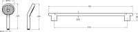 Душевой комплект Jacob Delafon E20847-CP + E99898RU-CP