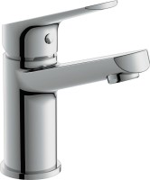 Комплект Раковина маленькая Cersanit CAMEO 45 правый + Смеситель Flavis 63034 хром