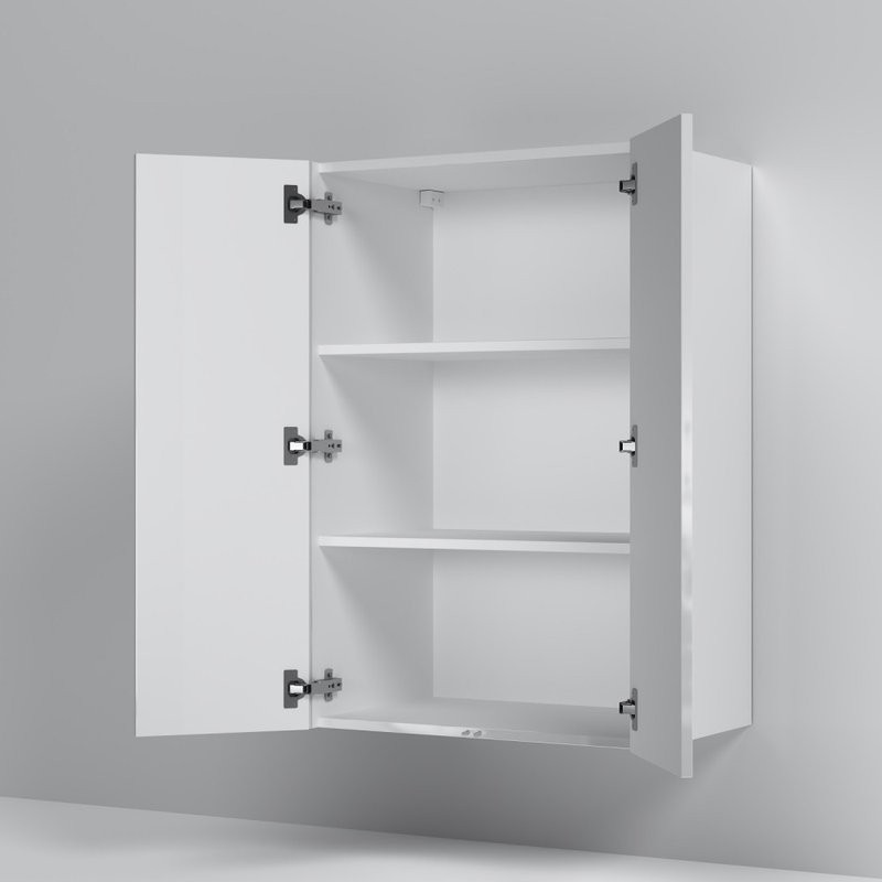 Шкаф в ванную AM.PM Func 90х60 подвесной, глянцевый белый