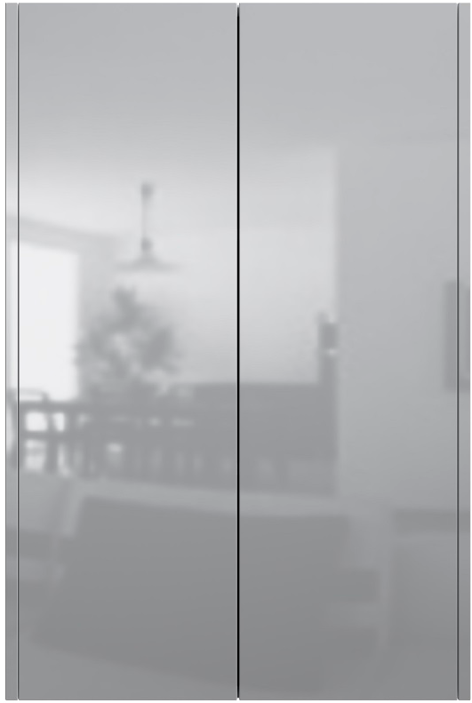 Шкаф в ванную AM.PM Func 90х60 подвесной, глянцевый белый