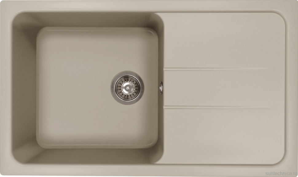 Комплект Мойка Florentina Специя 860 грей + Измельчитель Bone Crusher BC 810-SL Slim Line