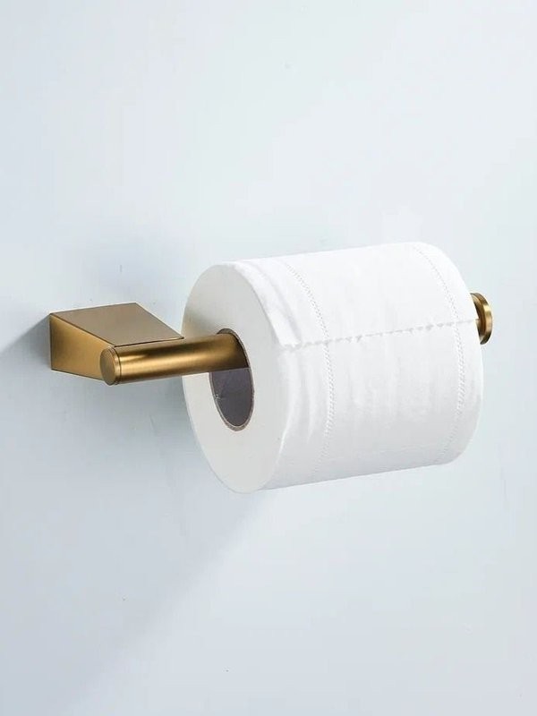 Держатель для туалетной бумаги Shevanik SG5715G, золотой сатин