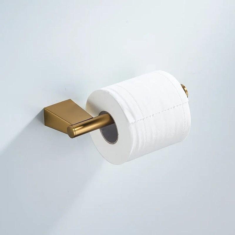 Держатель для туалетной бумаги Shevanik SG5715G, золотой сатин