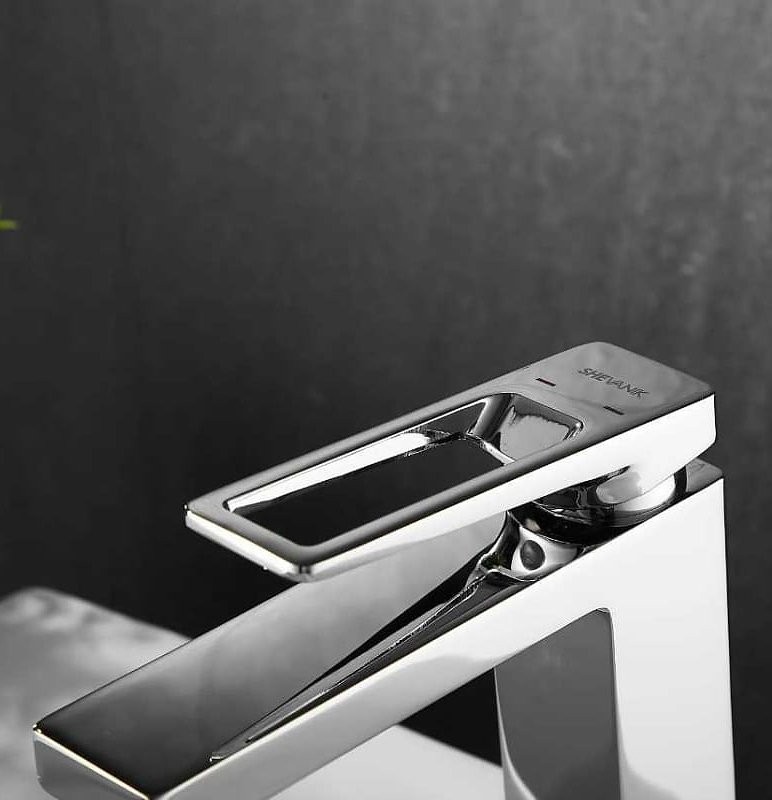 Смеситель для раковины Shevanik S6801 хром