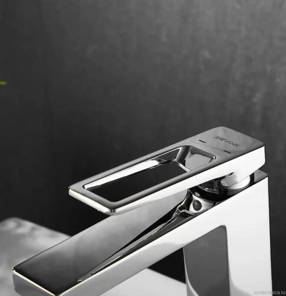 Смеситель для раковины Shevanik S6801 хром