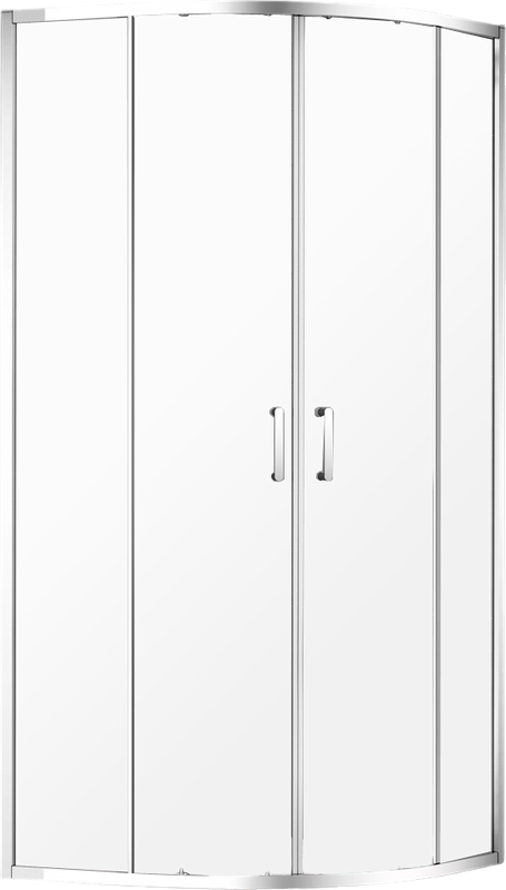 Душевой уголок AQUAme AQM3801F-9 90х90, профиль хром