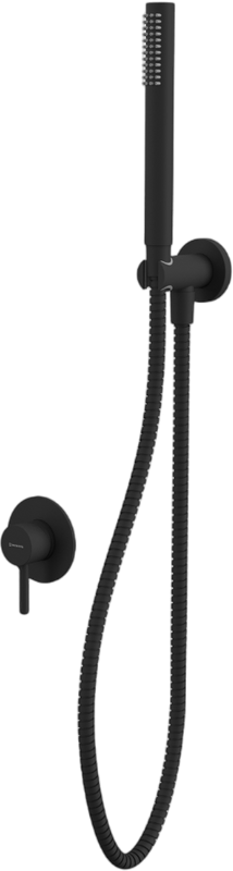 Душевой комплект WHITECROSS Y YSET02BL С ВНУТРЕННЕЙ ЧАСТЬЮ, черный