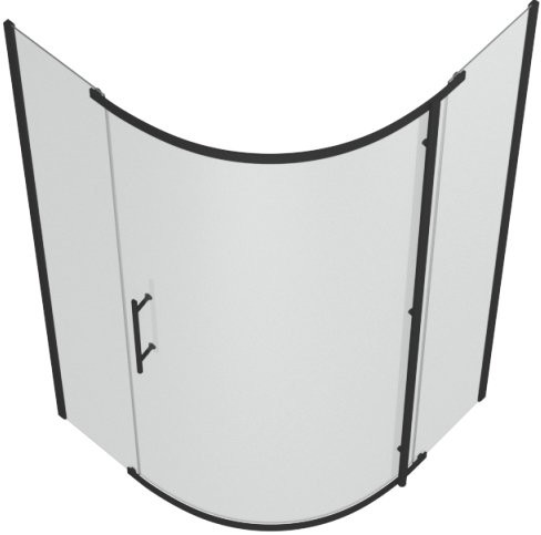 Душевой уголок Bravat Blackline BS090.1110A 90х90х195
