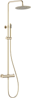 Душевая стойка AQUAme AQM8006BG шлифованное золото