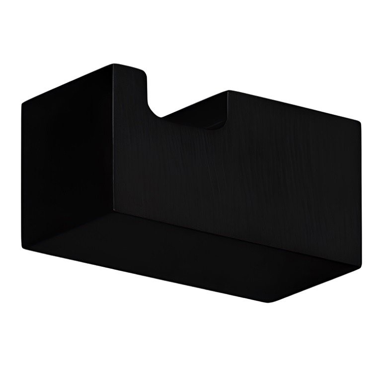 Крючок Colombo Design MiniQ CD127.NM матовый черный, на шурупах