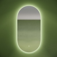Зеркало Sancos Oval 45 OV45C с фоновой подсветкой, набор 2 шт