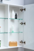 Зеркало-шкаф Aquanet Йорк 100 белое Зеркало-шкаф Aquanet Йорк 100 белое