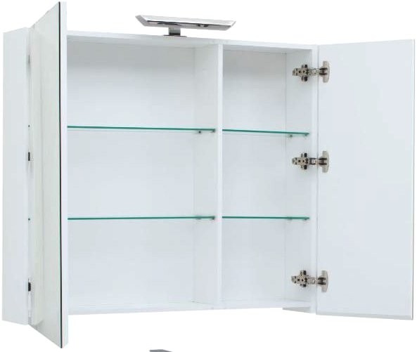 Зеркало-шкаф Aquanet Йорк 100 белое