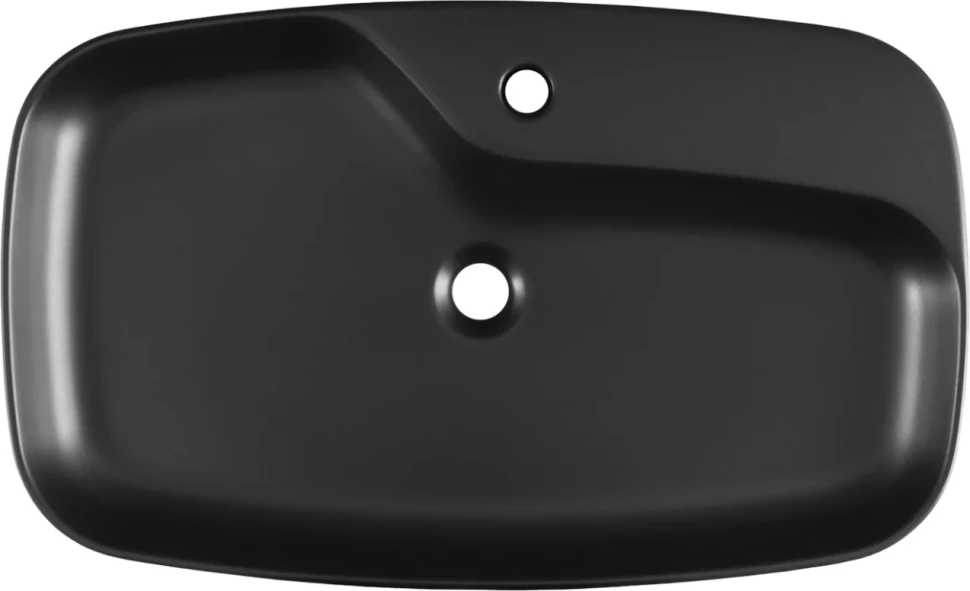 Накладная раковина Allen Brau Liberty 2 70х43, черная матовая