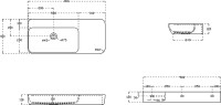 Раковина Vincea VWB-6S590MW 90 матовая белая