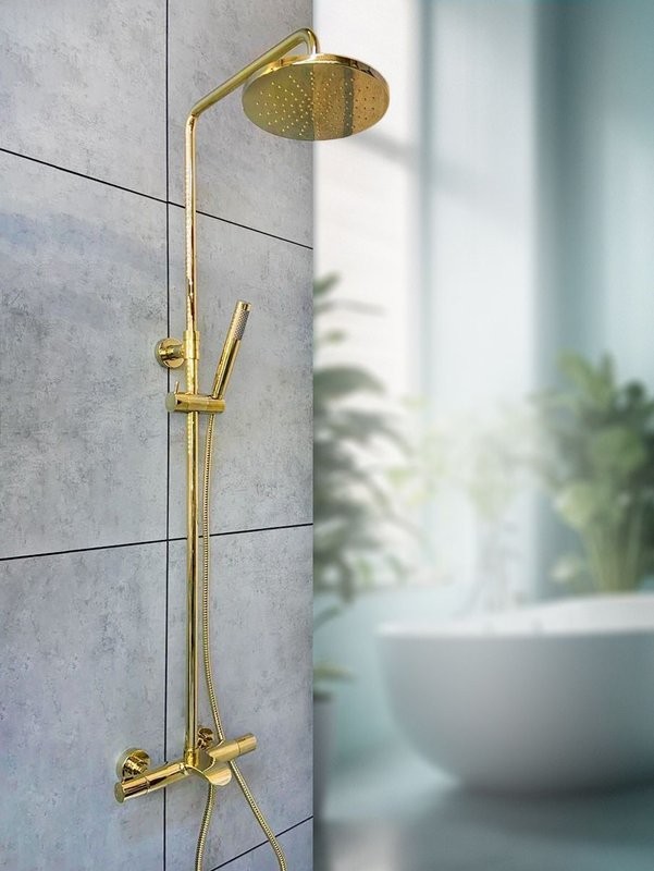 Душевая стойка AltroBagno Costanza 030419 Or золото