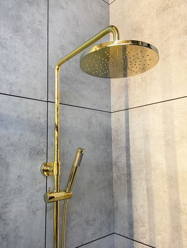 Душевая стойка AltroBagno Costanza 030419 Or золото