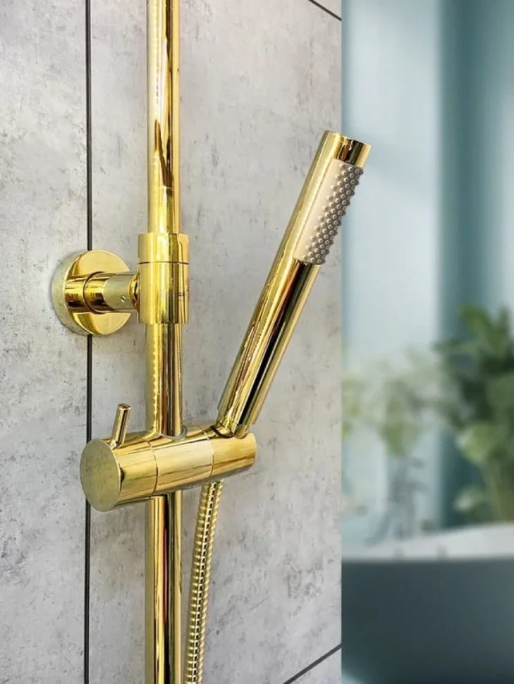 Душевая стойка AltroBagno Costanza 030419 Or золото