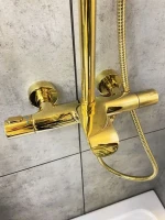 Душевая стойка AltroBagno Costanza 030419 Or золото Душевая стойка AltroBagno Costanza 030419 Or золото