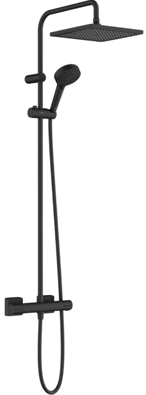 Душевая стойка Hansgrohe Vernis Shape Showerpipe 240 26427670 черный матовый