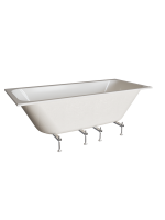 Акриловая ванна Radomir Прованс Ангосто 180x80 см, встраиваемая, белая, на ножках