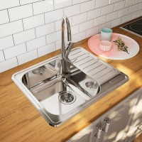 Комплект Мойка IDDIS Strit + Измельчитель KUCHENSTERN Muhle