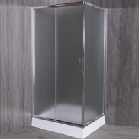 Душевой уголок Esbano ESR-8021 120х80 см, профиль хром, стекло рифленое