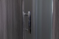 Душевой уголок Esbano ESR-8021 120х80 см, профиль хром, стекло рифленое