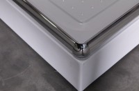 Душевой уголок Esbano ESR-8021 120х80 см, профиль хром, стекло рифленое