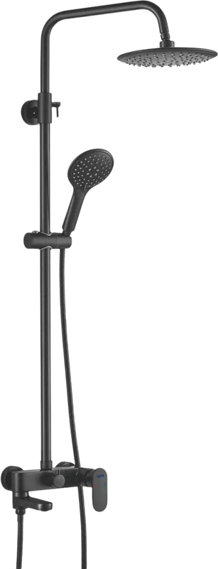 Душевая стойка Shevanik S8736H черная