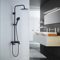 Душевая стойка Shevanik S8736H черная