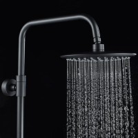 Душевая стойка Shevanik S8736H черная