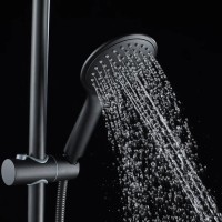 Душевая стойка Shevanik S8736H черная