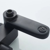 Душевая стойка Shevanik S8736H черная