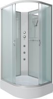 Душевая кабина Niagara Classic NG-33184-14LBKG 110х80 см, без крыши, с гидромассажем