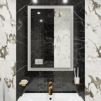 Мебель для ванной комнаты STWORKI Эстерсунд 60 белая матовая, роверелла