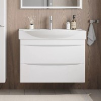 Тумба с раковиной SanStar Smile 105 подвесная