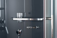 Душевая кабина Esbano Elegancia ESKG90CRB с высоким поддоном