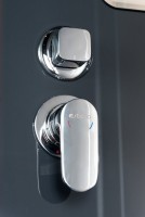 Душевая кабина Esbano Elegancia ESKG90CRB с высоким поддоном